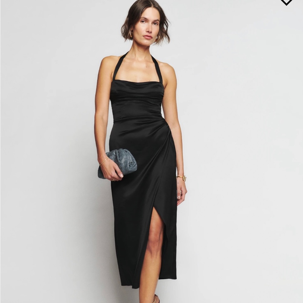 Brand new with tags (NWT) beautiful Solana Satin Dress size 12.